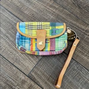 Used Dooney and Bourke wrist wallet.